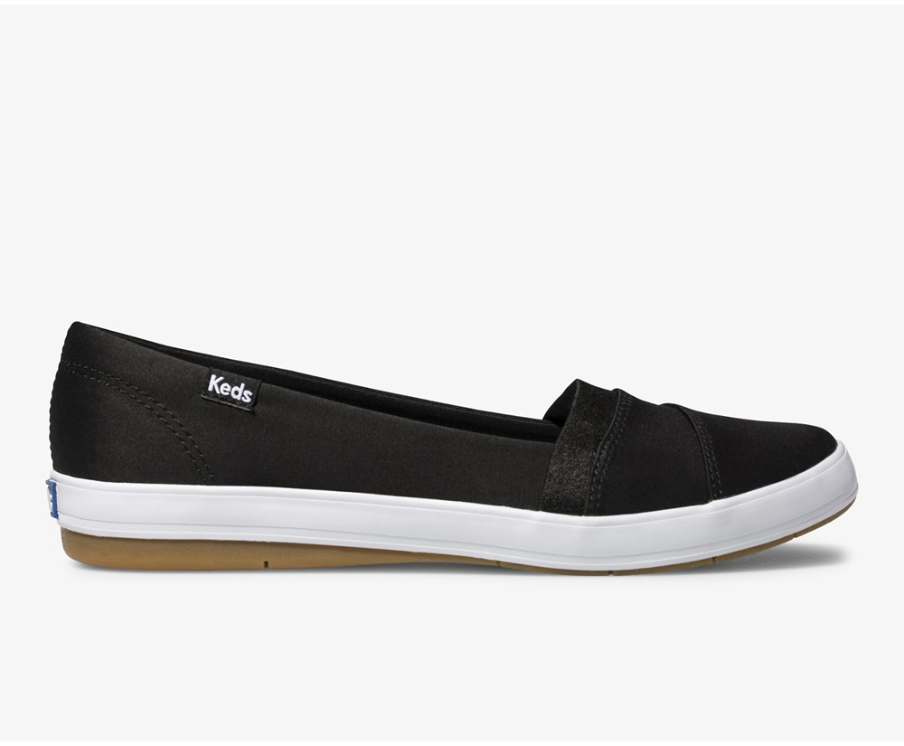 Slip Ons Keds Mujer Negras - Carmel - 069-IWUGON